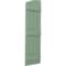 Ekena Millwork Americraft 4-Board (3 Batten) Wood Joined Board-n-Batten Shutters w/Ellipt Top, ARW401BE414X77TGH, PR ARW401BE414X77TGH - alternate 4